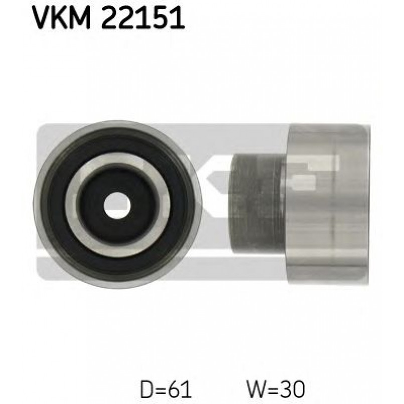 VKM 22151 SKF Обводний ролик